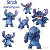 Anime Lilo&Stitch Stitch Actionfigurer Eksperiment Nr.626 Tegneserie Monterbar Leddet Modell Duk Kontor Skrivebordsdekorasjon Pynt