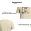 Under Armour ABC Boxed Large Logo Print Vintage Sports Training Short Sleeve T-Shirt Men T-Shirts Dusty-Gray 1361673-273