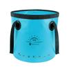 10L Portable Bucket Waterproof Fishing Folding Bucket Multifunction Camping Bucket Bag Lightweight for Outdoor Camping