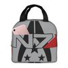 Mass Effect N7 Alliance Insulated Lunch Bag for Kids School Cooler Thermal Food Box Tote Leakproof Lunch Boxes Container