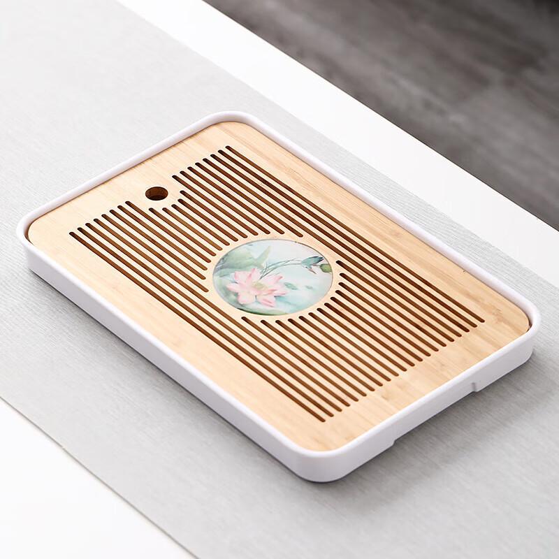 

Japanese Style Dry Brew Tea Tray with Storage