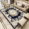 Retro Ethnic Style Carpets for Living Room Persia Bedroom Decor Rug Non-slip Washable Porch Floor Mat Dining Room Lounge Carpet