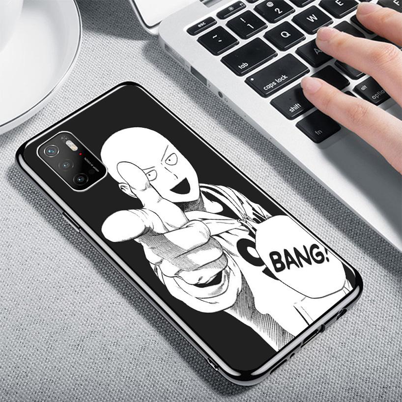 Anime One-Punch Man Phone Case For Xiaomi Poco X7 X6 X5 Pro F7 Ultra Redmi 15C 15 13C 13 12C 12 10 10A 10C 9 9A 9C 9T Cover Poco
