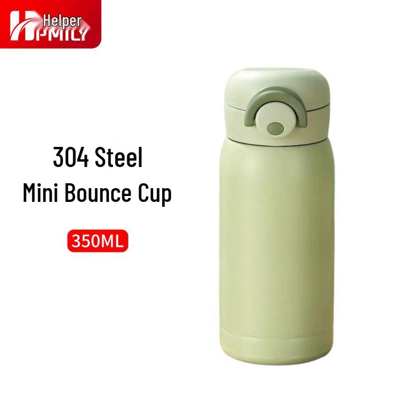 HPMILY 350ML Portable Pop-up Thermos Cup