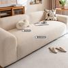 Lazy People's All - in - One High Elasticity Universal Sofa Cover Resistant To Cat Scratch for All Seasons As Cushion Cover