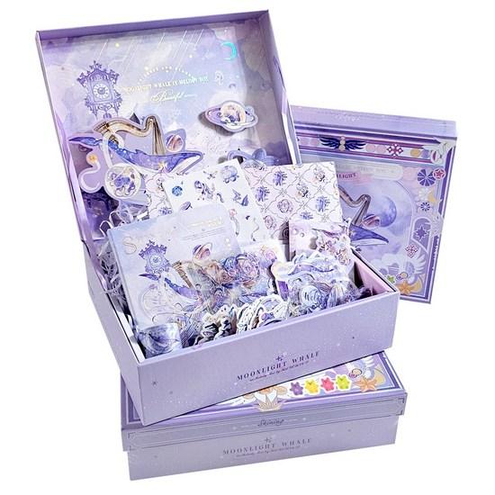 Hayoung's Melody Box Diary Decoration Set, a popular character in Korea