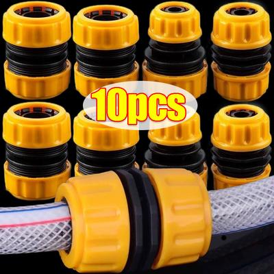1-10pcs Garden Hose Quick Connector Faucet Extender Hose Connection Joint Garden Water Pipe Connectors Watering Pipe Fittings