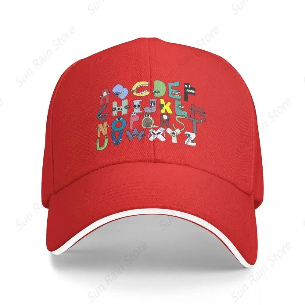 Alphabet Lore Samolepka Baseballová čepice Sportovní čepice Značka Pánská čepice Chlapec Dítě Dámská