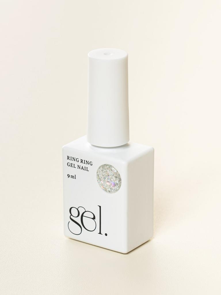 Ringring One-Step Gel Nail Polish 9ml - Twinkle Silver