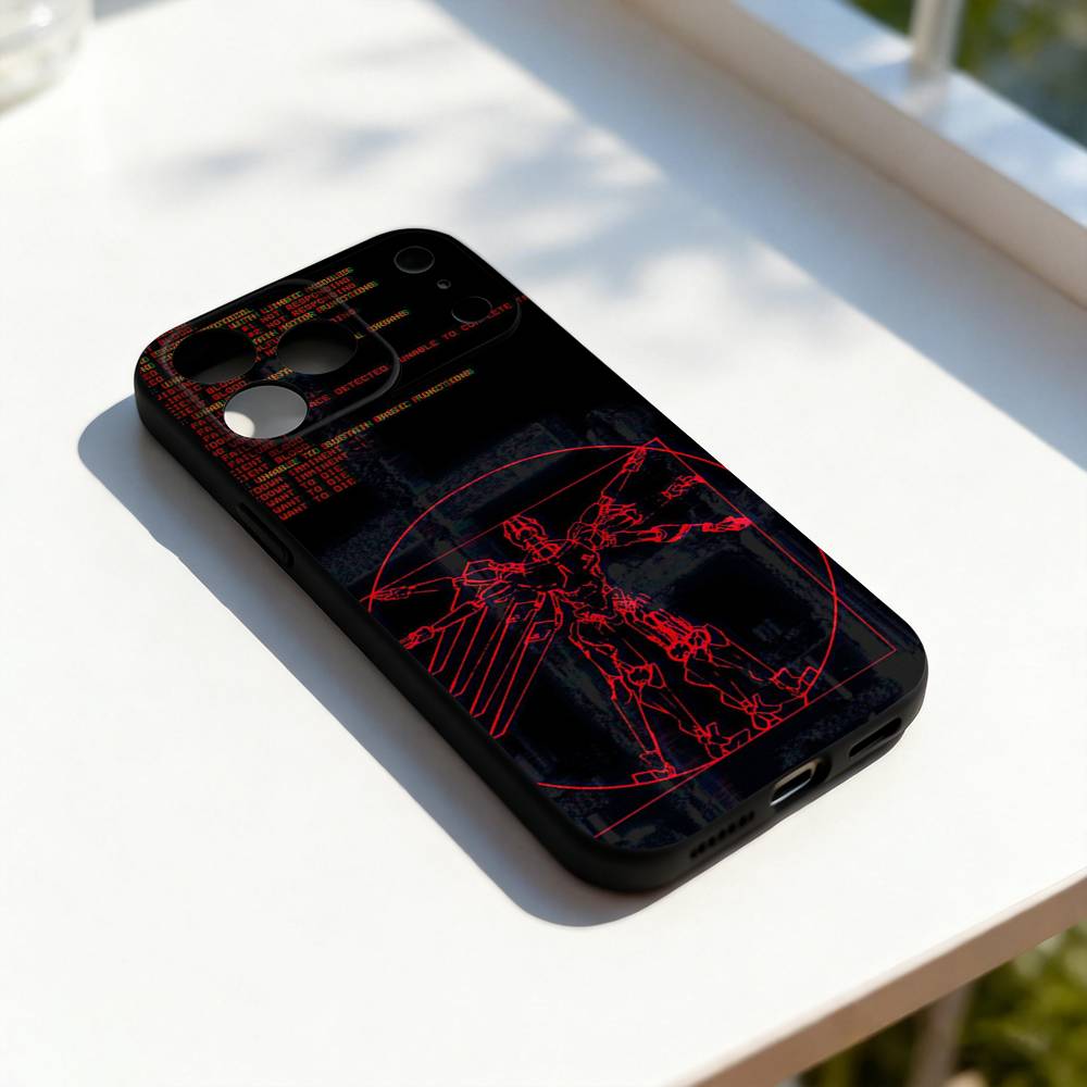 Cool U-Ultrakill Game Phone Case For iPhone 17,16,15,14,13,12,11,Pro,Max,Plus,E,SE4,Air,Mini Black Precise Hole Matching