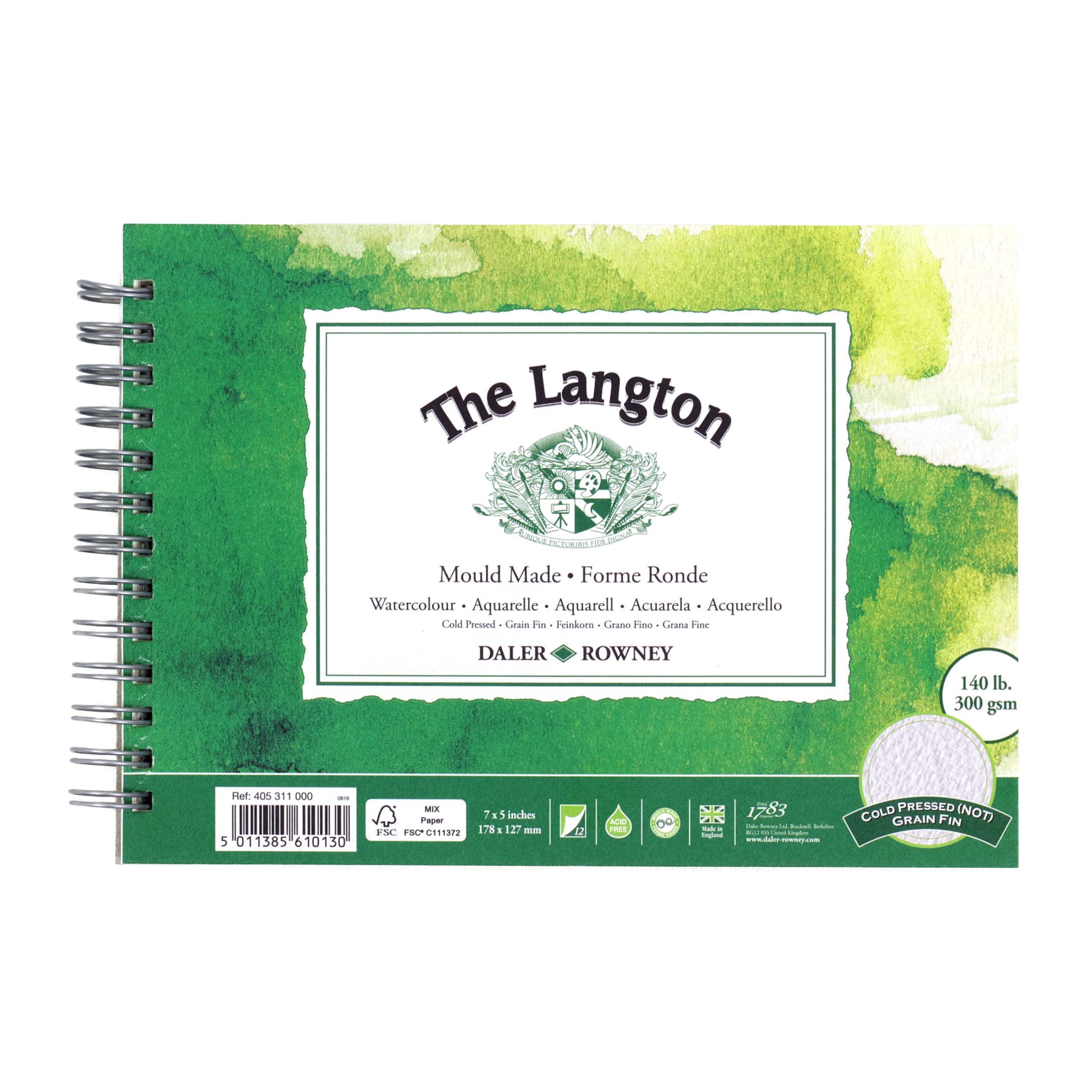 

Rowney Langton Spiral Medium 7 inch LS-7 білий