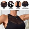 Summer Hollowed Out Tank Tops Women's Beautiful Back Sleeveless Top Slim Solid Short Female Camis Vest