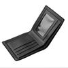 New PU Leather Men Short Wallet Thin Style Large Capacity Credit Card Holder Folding Design Money Clip Men Women