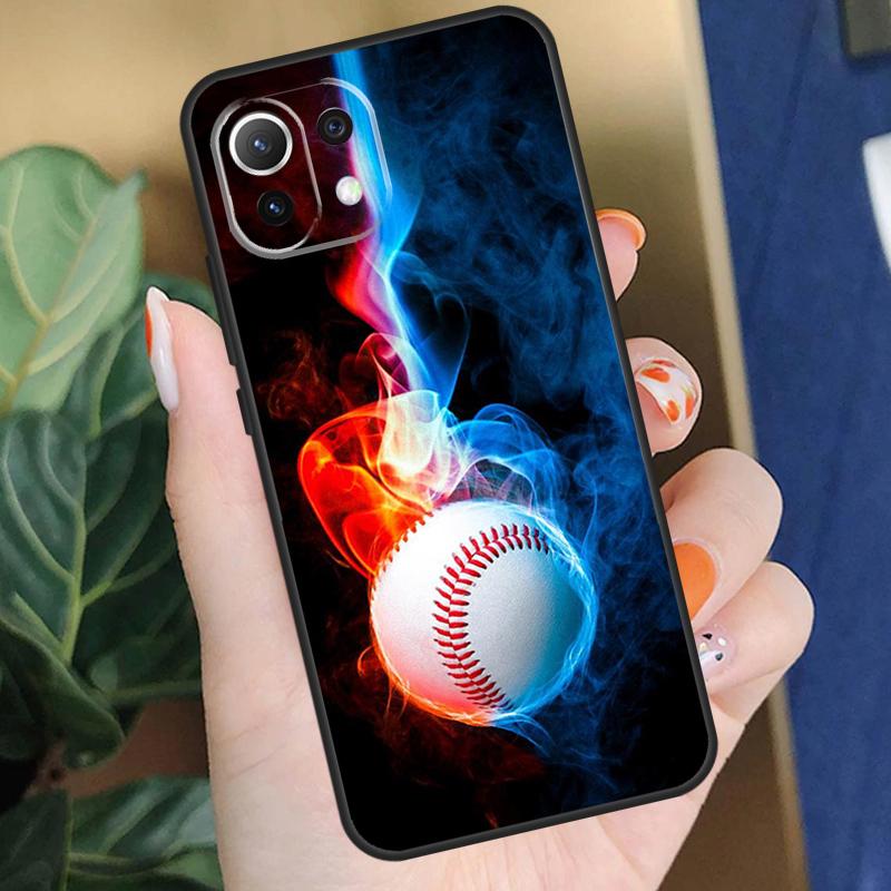 Baseball Case For Xiaomi 15T 14T 13T Pro 14 15 Ultra 17 Pro Max POCO X7 F8 Pro X5 X6 F5 F6 F7 Coque