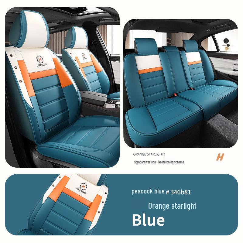 Yuexiang V3 Aeolus AX7 Yixuan MAX Orange Star Light Hermes Nappa Leather Car Seat Cushion