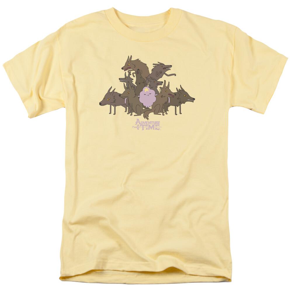 Adventure Time LSP And Wolves Licensed Adult T-shirt XL
