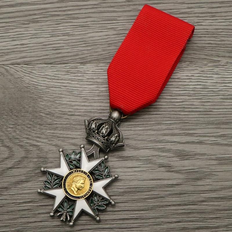 Militaries Commemorative Medals Set Napoleonic Replicas Alloy Craft For Role Play Enthusiasts Display Ready Gift Packaging