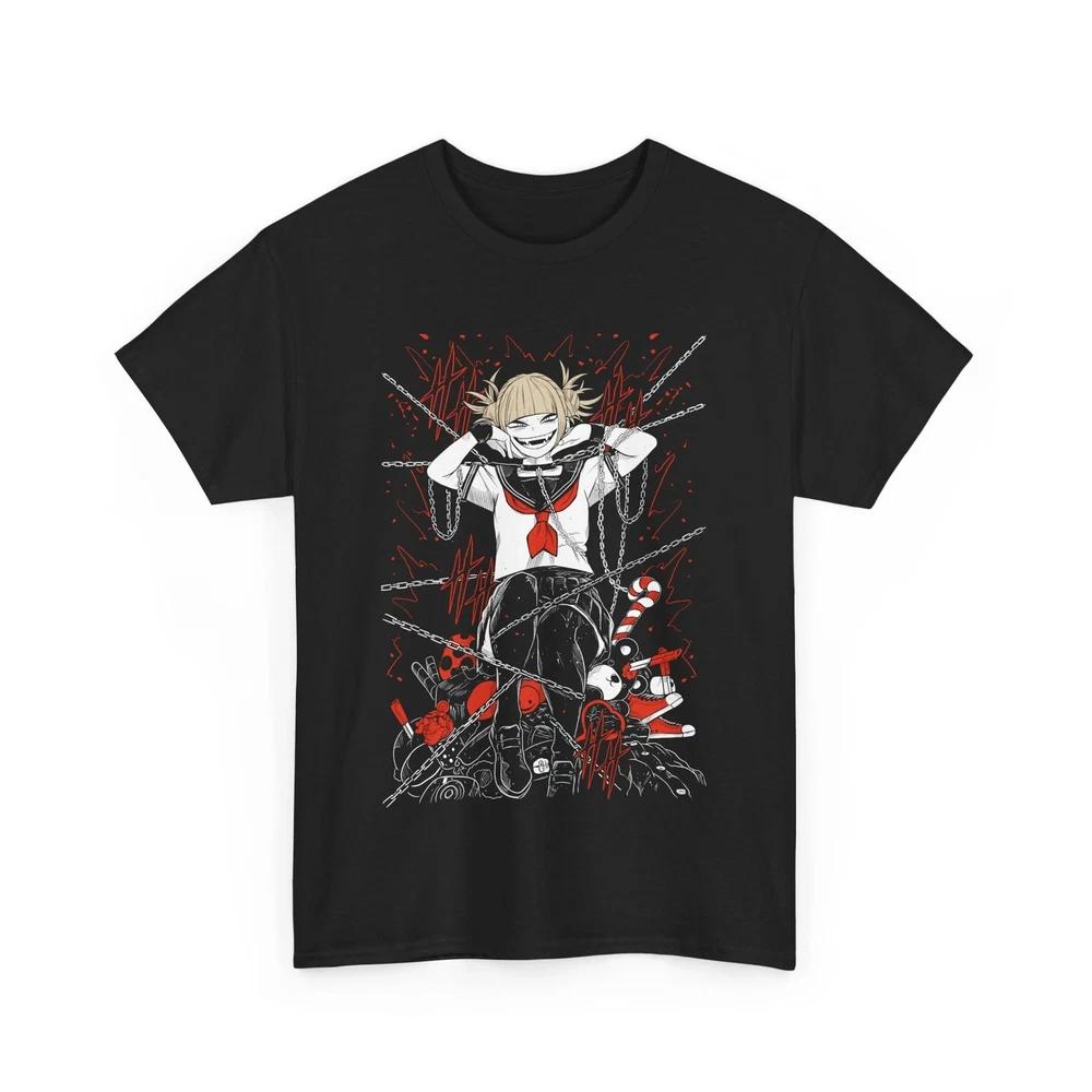 Anime My Hero Academia Black T Shirt S