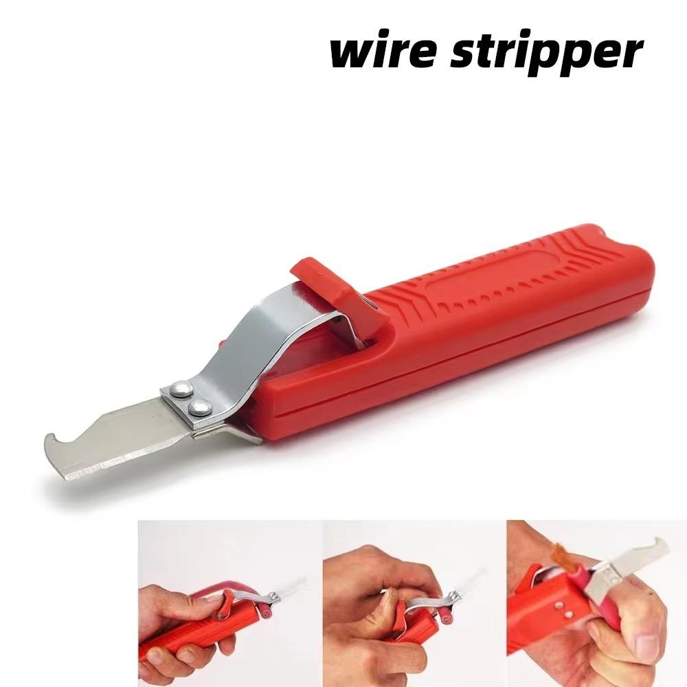 Metal Cable Wire Cutter Portable Fastness Insulation Stripper New Manual Wire Stripper