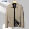 Luomeng Men's Spring Autumn Collared Business Jacket