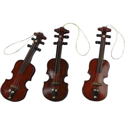 Musikinstrument - Geige - Massivholz - Braun - Zeitlos klassisch