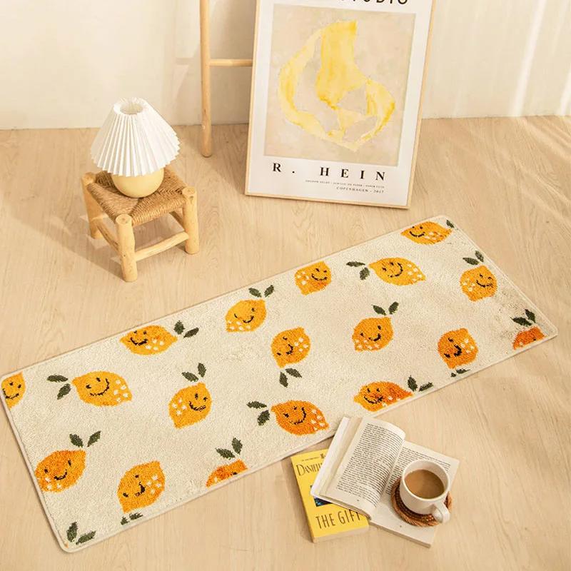 Cartoon Cat Carpet For Cooling And Keeping Warm, Long Bedside Blanket For Bedrooms, Corridor Floor Mat, Home Decoration