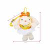 Cute Cartoon Plush Doll Pendant Fluffy Animal Dressing Rabbit Keychain Soft Plush Toy Stuffed Plush Rope Buckle Doll Accessories