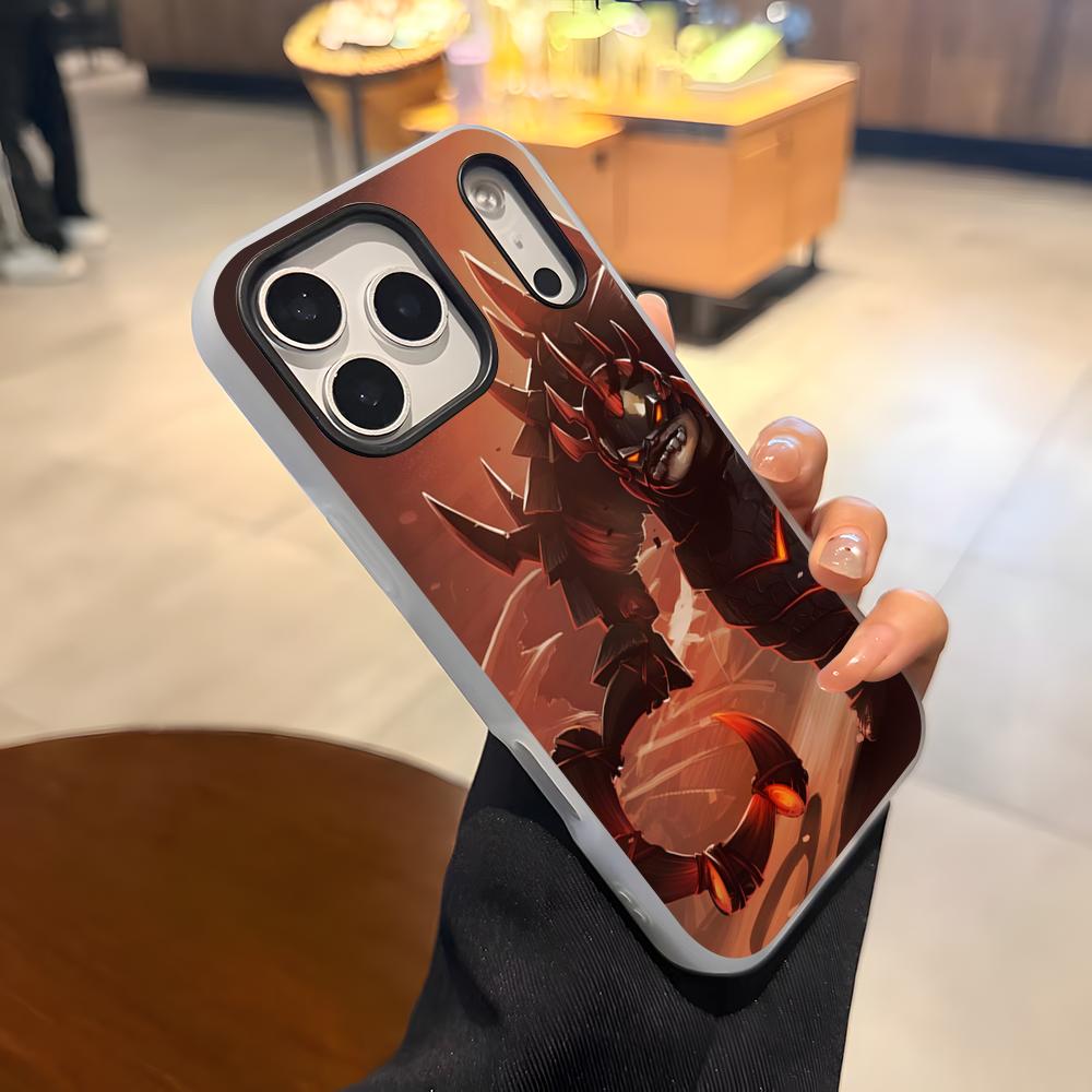 Game D-Dota 2 Phone Case For IPhone 17 Air 16 E 15 14 Plus 13 12 11 Pro Max Jelly 2 In 1 Protective Case