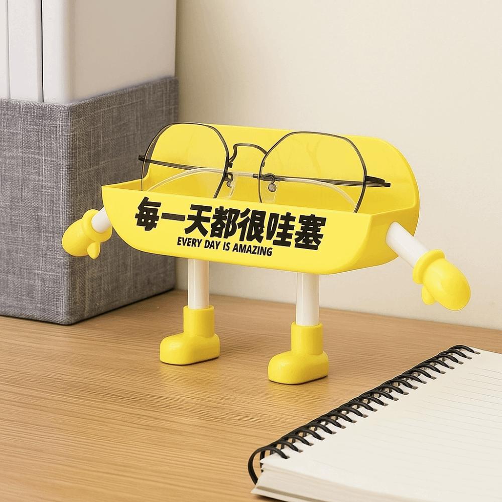 Plastic Glasses Storage Holder Portable Bathroom Glasses Rack Wall Mounted Holder  Space Saving