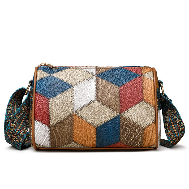 Luxury Fashion Design Women's Shoulder Bag Vintage Tote Handbag for Ladies Large Capacity Crossbody Messenger Pack KTB