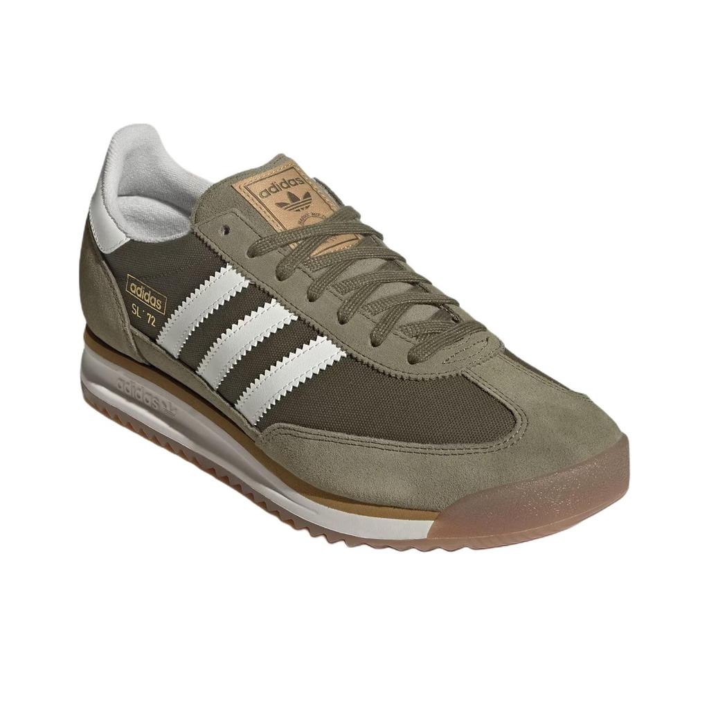 Adidas Originals Sl 72 Rs Comfortable Versatile Lifestyle Casual Shoes Unisex Casual Shoes Dark-Green JR8769