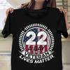 Veteran T Shirt 22 A Day Veteran Lives Matter Shirt American Flag T Shirt Milita