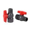 3/4" 1" Außengewinde auf Innengewinde PVC Kugelhahn Garten Rasenbewässerung Aquarium Fischbecken Schalter Wasserhahn Controller 1 Stück