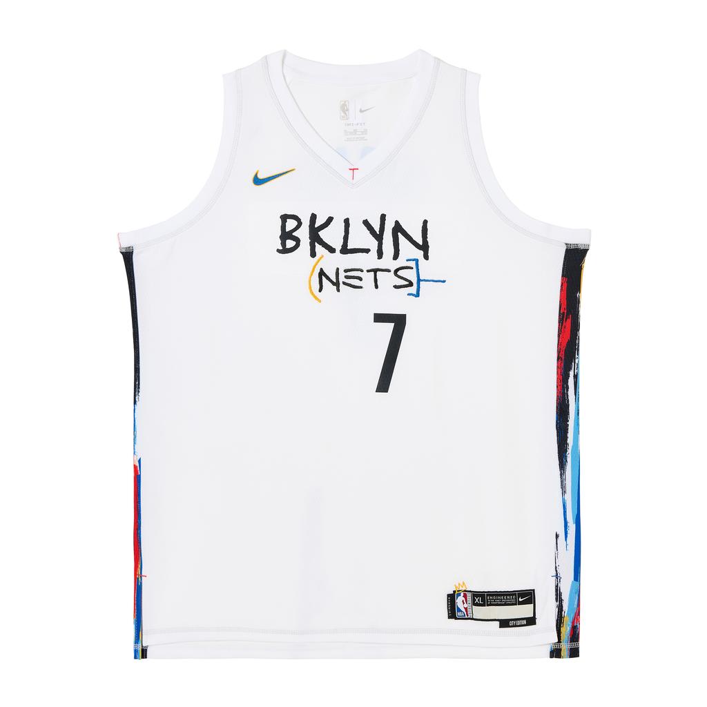 Nike Dri-Fit NBA City Edition Saison 2022-23 Brooklyn Nets Durant 7 V-Ausschnitt Pullover Bequeme Jugend Kinder Oberteile 3Z2B7BU8P-NYNKD