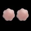 1pair Reusable Soft Silicone Round Petal Invisible Nipple Cover Pad Pasties Adhesive Nude Bra