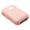 Eyelash Fan Dryer Mini Compact Portable USB Charging Handheld Lash Fan for Eye Black Glue Nail Polish Pink