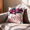Fantasy TV Series Good OOmens  Pillow Case Pattern Printed Pillowcase For Living Room Sofa Cushion Cover
