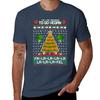 Vegan Ugly Christmas Sweater Tshirt Athletic Quick Dry Tshirt For Unisex