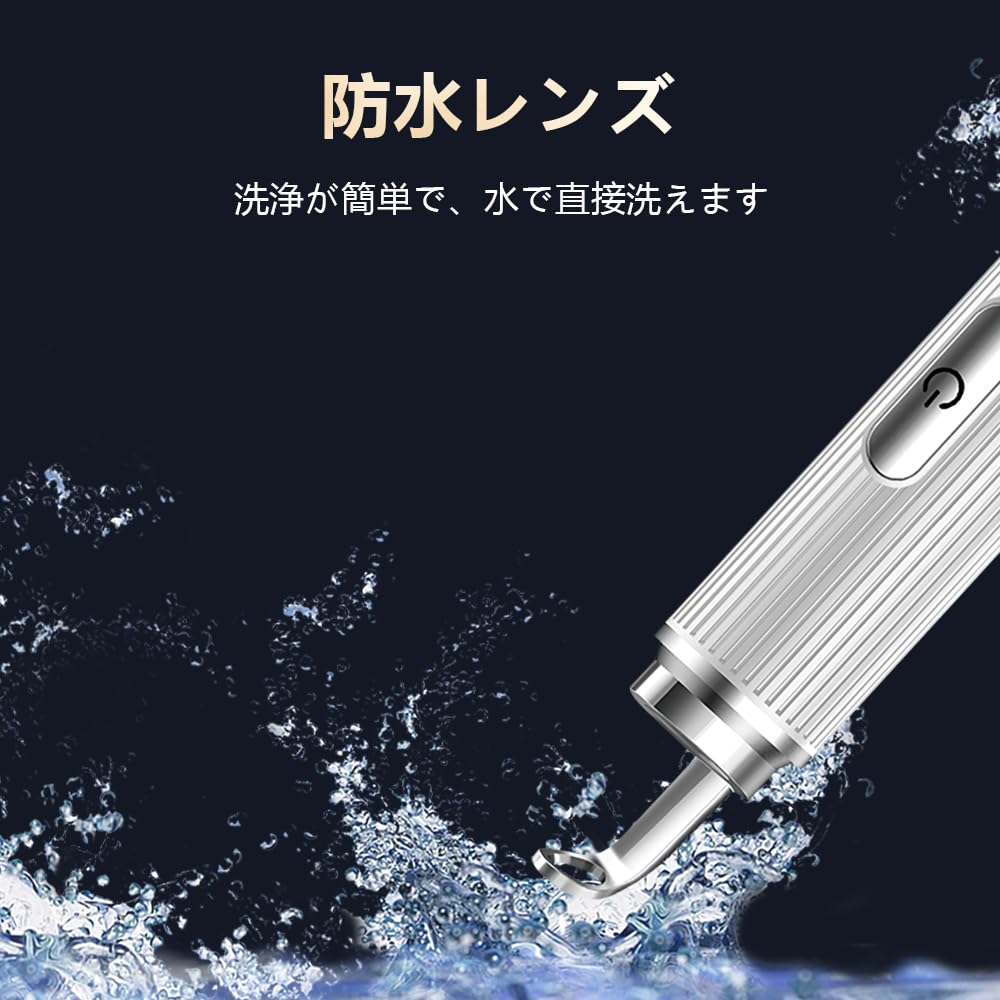 Smart Wireless Visualizer with for and Strawberry Nose Includes Screen Precision Acne Antibacterial Stainless Portable Pore Care Kit Camera,