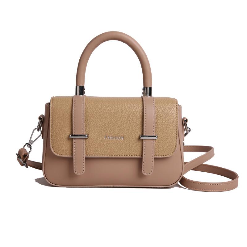 Fashion Retro Handbag for Women with Niche Versatile Single-shoulder Crossbody Bag Fashionable Simple Square Bag