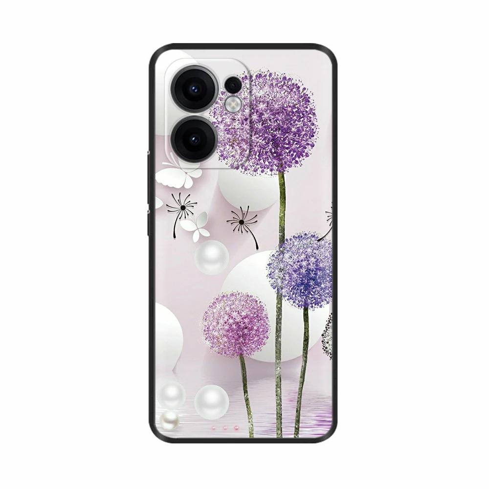 Phone Case For Oppo Reno13 F Case Cute Anime Cartoon Soft Liquid Silicone Coque For OPPO Reno13 FS Case RENO13F CPH2699 Fundas