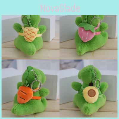 Adorable Llavero de Peluche de Dinosaurio de Dibujos Animados Lindo Y Creativo Diseño de Unicornio Para Llaves de Coche y Bolsos