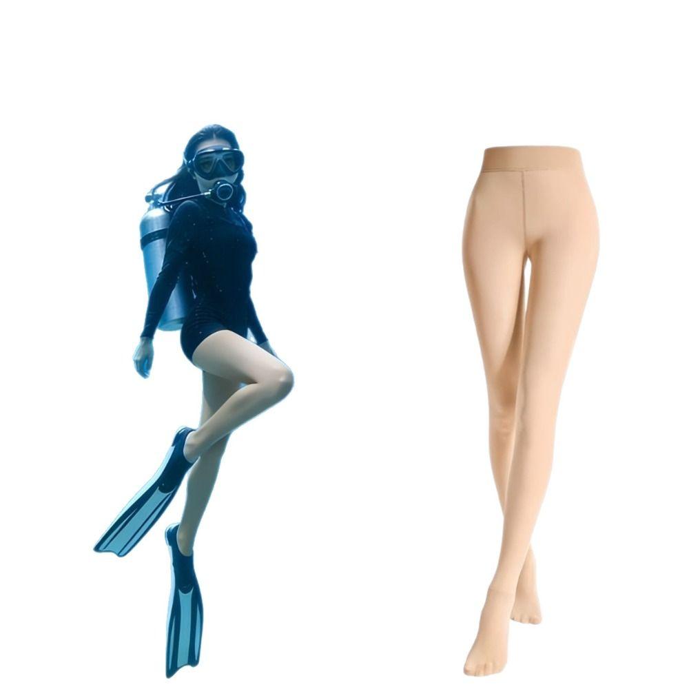 Protection Solaire Collants de Protection Solaire Leggings en Soie Glacée Pied Entier Nouveaux Collants de Plongée