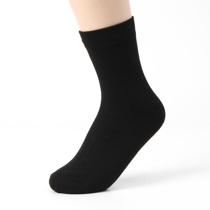 10 Pairs of Standard Men's Mid-Calf Socks (Black)
