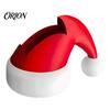 Holiday Hand Sanitizer Ornaments 3D Printed Santa Hat Soap Dispenser Holder, Decorative Bottle Cute Desktop Christmas Decor Cover, Red And White