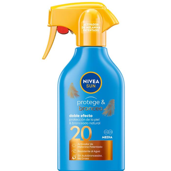 

Nivea Protect & Bronze Солнцезащитный спрей Spf20 270мл