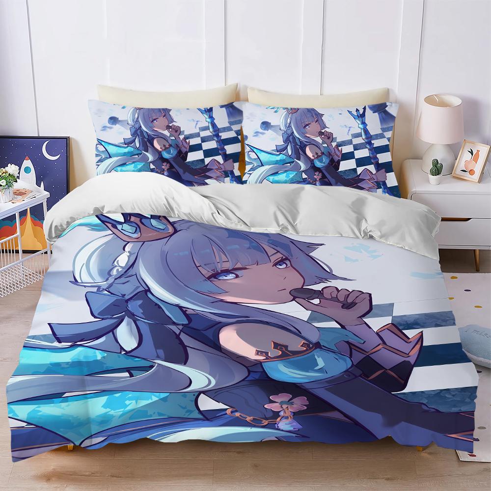 Game Cerydra Honkai Star Rail Duvet Cover Set Soft Wash Bed 3 Piece Summer Comfortable Student Dormitory Home Baby Bedding Best