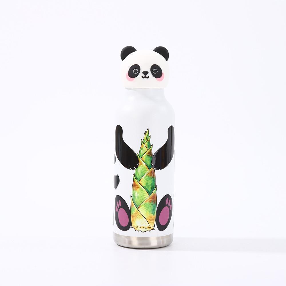 Cartoon Animal Shapes Insulated Water Bottle Student Water Bottle For School Office Home