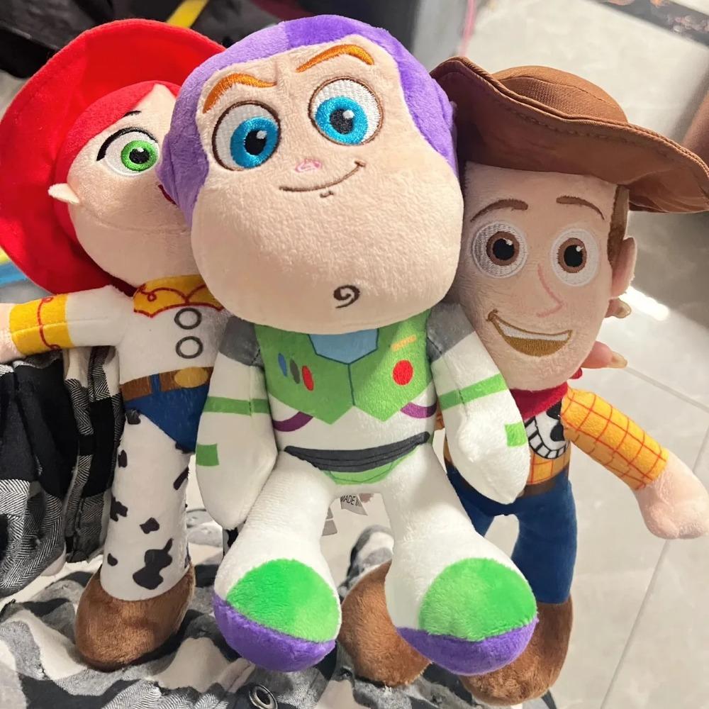 23cm Peluche Carino Woody Buzz Lightyear Peluche Amorevole Peluche Anime Jessie Ciondolo Bambola Cartone Animato Decorazione Casa Regali di Natale