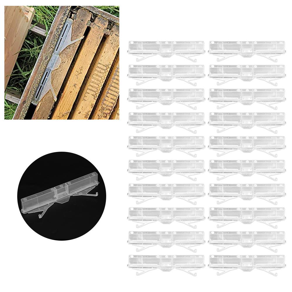 20pcs Small Hives Beetle Trap Broodlings Collector Plastic Portable Beekeeping Equipment Tool